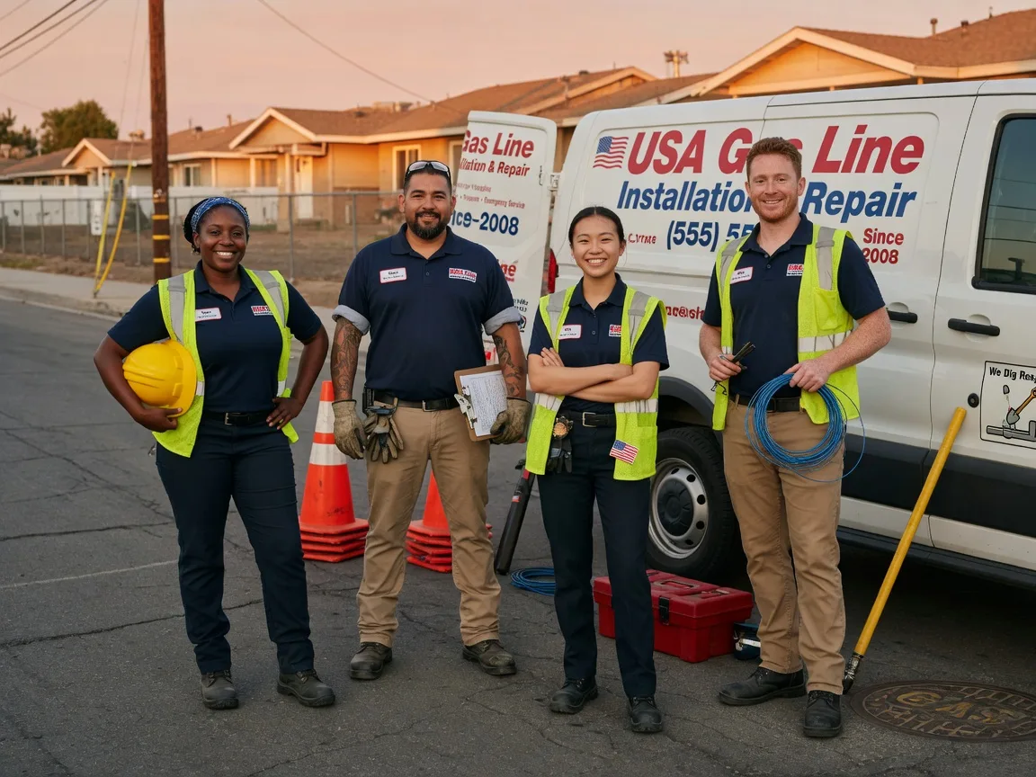 Gas Line Installation company in Winfred, SD